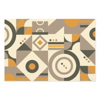 Modern Retro Earth Tone Geometric