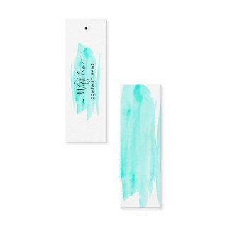 Modern Script Watercolor Brushstroke Gift Tags