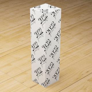 Modern Simple Class of 2022 Graduate Wine Box