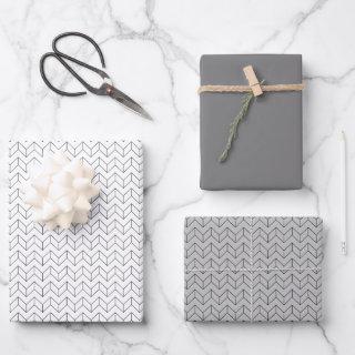 Modern Stylish Geometric Line Pattern  Sheets