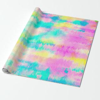 Modern Tie Dye Abstract Colorful
