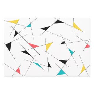 Modern, trendy, simple, fun geometric graphic  sheets