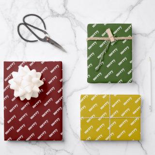 Modern Typography Merry Christmas Holiday   Sheets