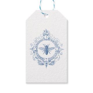 modern vintage french farmhouse bee gift tags