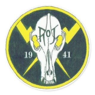 Modified ROJ Patch Classic Round Sticker
