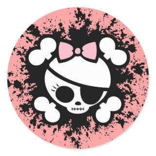 Molly Splat Classic Round Sticker