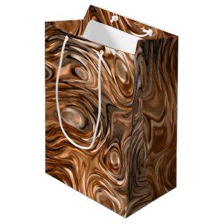 Molten "Copper" print gift bag medium