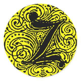 Monarchia "Z" Classic Round Sticker