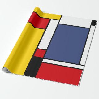 Mondrian Inspired Modern Geometric Style