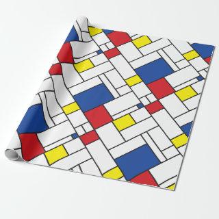 Mondrian Minimalist Geometric De Stijl Modern Art