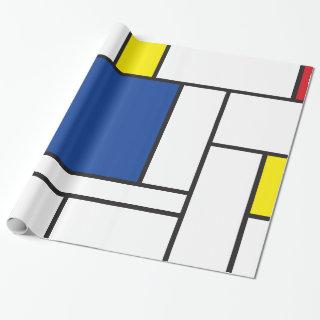 Mondrian Minimalist Geometric De Stijl Modern Art