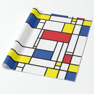 Mondrian Minimalist Geometric De Stijl Modern Art