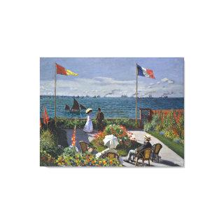 Monet - Terrace at Sainte Adresse Canvas Print