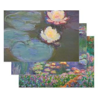 Monet Water Lily Lilies Pond Waterlilies Painting  Sheets
