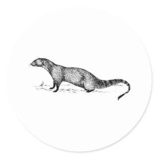 Mongoose Classic Round Sticker