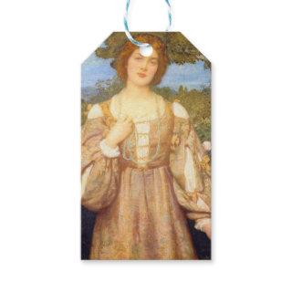 Monna Giovanna (by Edward Robert Hughes) Gift Tags