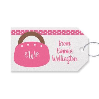 Monogrammed Bermuda Bag Personalized Gift Tags