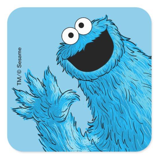 Monster at the End of this Story | Cookie Square Sticker