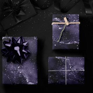 Moody Agate | Midnight Indigo Deep Purple Glam  Sheets
