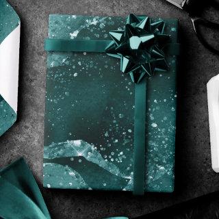 Moody Agate | Teal Green Malachite Rich Jewel Tone