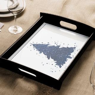Moody Christmas Tree | Classy Dark Navy Blue Tissue Paper