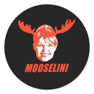 Mooselini T-shirts and Gifts Classic Round Sticker