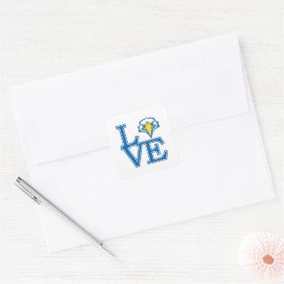 Morehead Love Square Sticker