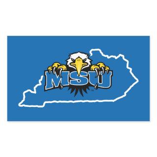 Morehead State Love Rectangular Sticker