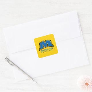 Morehead State University Square Sticker