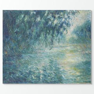 MORNING ON THE SEINE IN THE RAIN DECOUPAGE