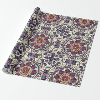 Moroccan Mandala Tile Adjustable Pattern