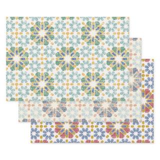 Moroccan Tile - 3 colors  Sheets
