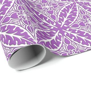 Moroccan tiles - violet and white