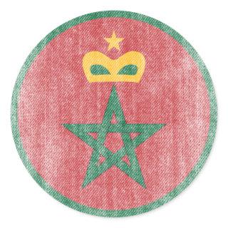 MOROCCO CLASSIC ROUND STICKER