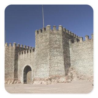 MOROCCO, South of the High Atlas, OUARZAZATE: Square Sticker