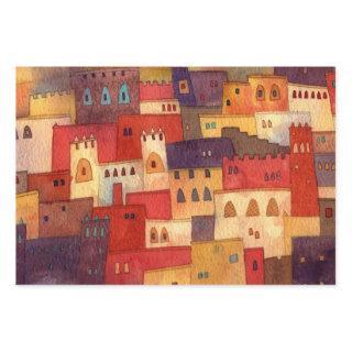 Morocco Watercolor Architecture  Sheets
