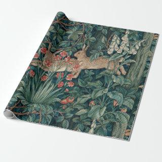 Morris Tapestry Forest Rabbits