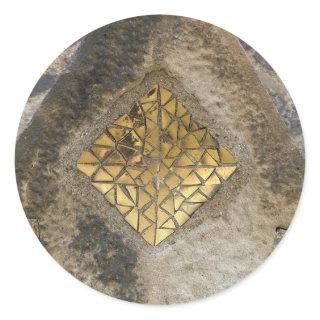 Mosaic Classic Round Sticker