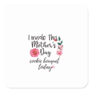 mother day stiker square sticker