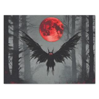 Mothman Decoupage Cryptid Decoupage  Tissue Paper