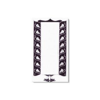 Motif design, probably from 'Le Morte d'Arthur', c Canvas Print
