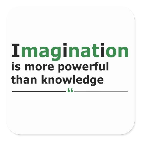 Motivational life quote square sticker