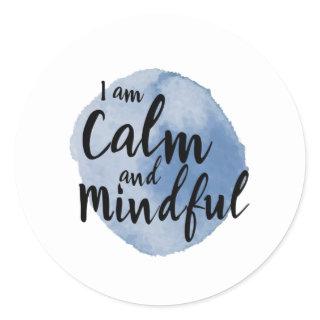 motivational quotes for life and work classic round sticker