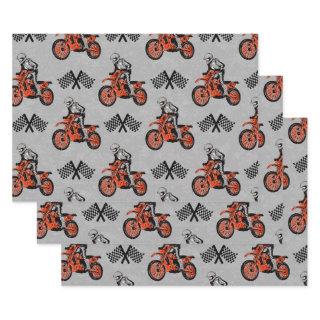 Motorcyclist Motocross Lovers Racing Flags  Sheets