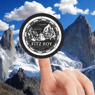 Mount Fitz Roy - Cerro Chaltén South America Classic Round Sticker