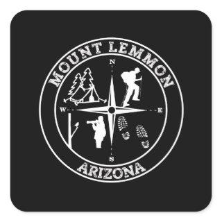 MOUNT LEMMON SQUARE STICKER