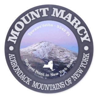 Mount Marcy Classic Round Sticker