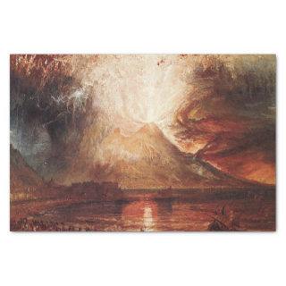 Mount Vesuvius in Eruption by J.M.W. Turner Tissue Paper