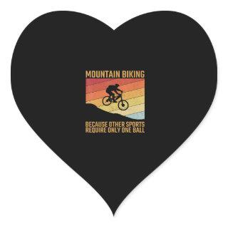 mountain biking mountainbike mtb offroad heart sticker