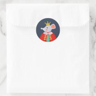 Mouse King - Nutcracker Character Classic Round Sticker
